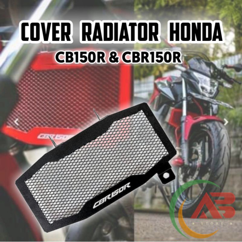Jual cover radiator CB150R NEW dan CBR150R NEW model jaring tutup ...