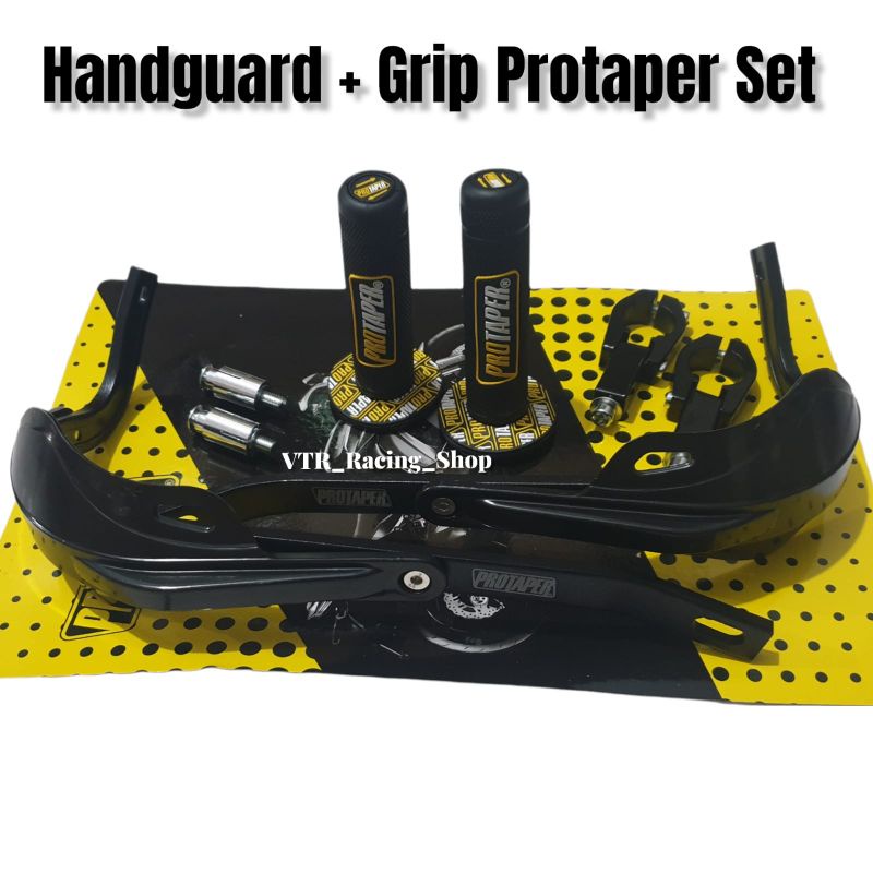 Handguard Protaper Paket Grip Protaper Set Supermoto D-Tracker KLX CRF 150 Trail KX KTM Xride Universal