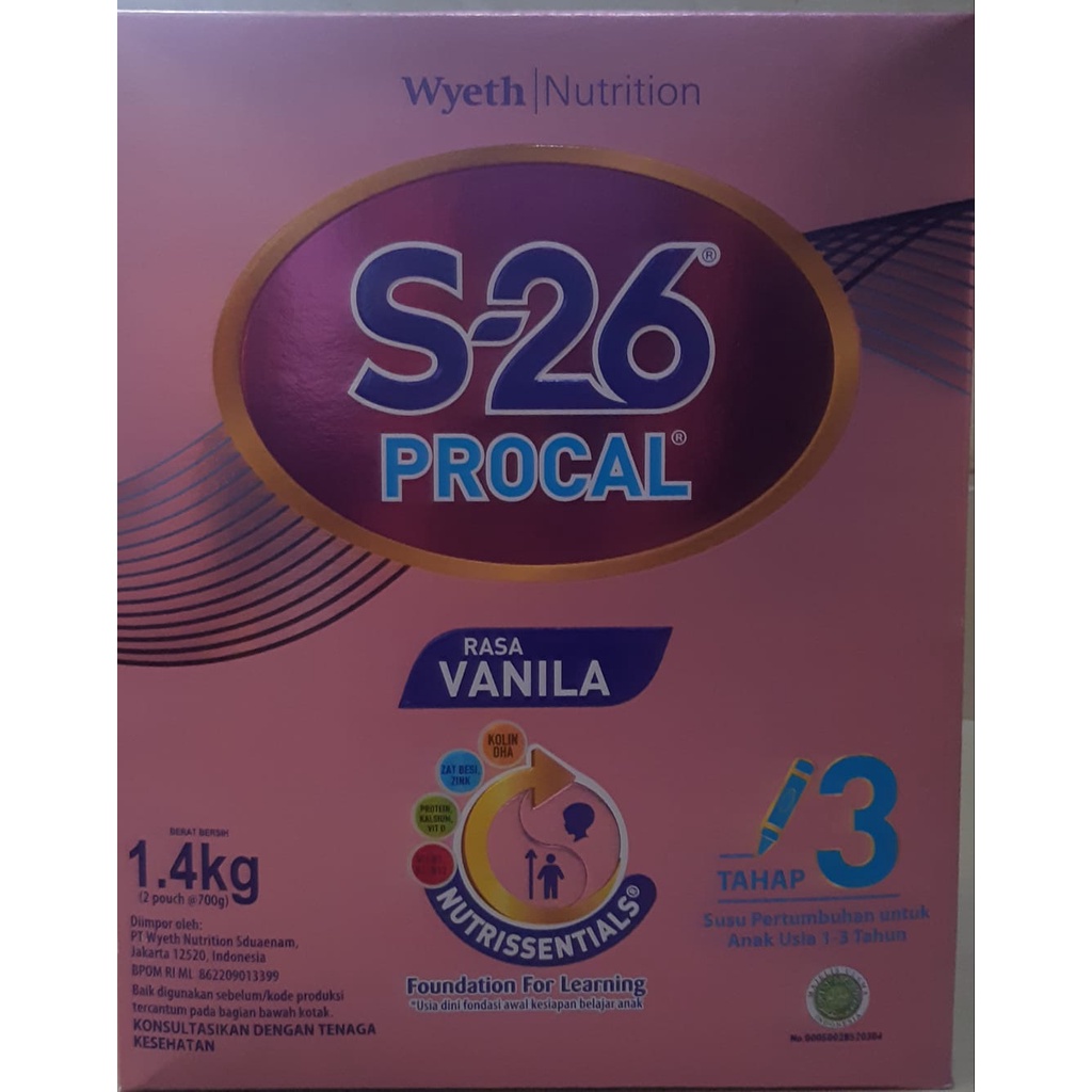 Jual S26 Procal Box Susu Formula 1400g | Shopee Indonesia