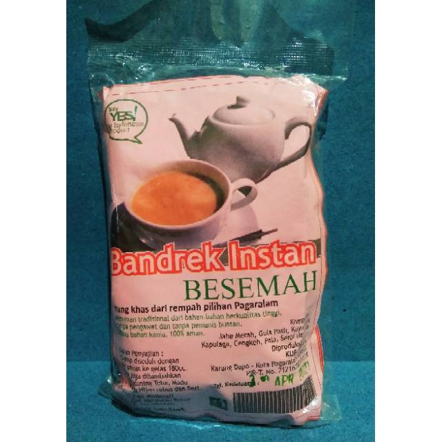 Jual Bandrek Bubuk Jahe Segar Bandrek Sachet Pagaralam Shopee Indonesia