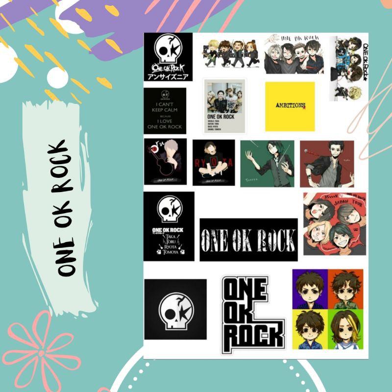 Jual STICKER TUMBLR ONE OK ROCK EDITION STICKER OOR STICKER JAPAN ...