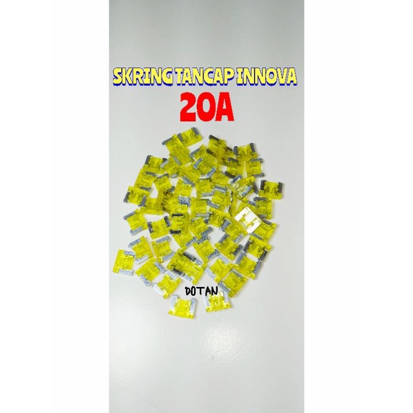 Jual FUSE SKRING INNOVA 20A SEKERING BUNTUNG SEKRING 20 A | Shopee ...