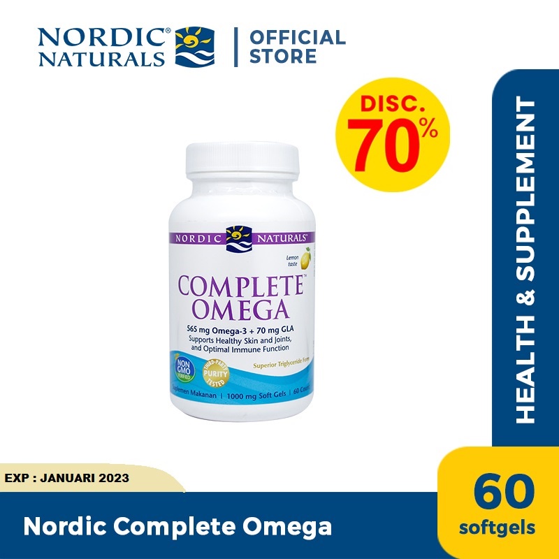 Jual Nordic Complete Omega 369 (Lemon) (ED. 01/23) Shopee Indonesia