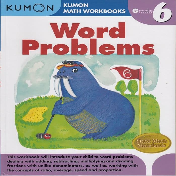 Jual KUMON Grade 6 Word Problems (Kelas 6 SD) | Shopee Indonesia