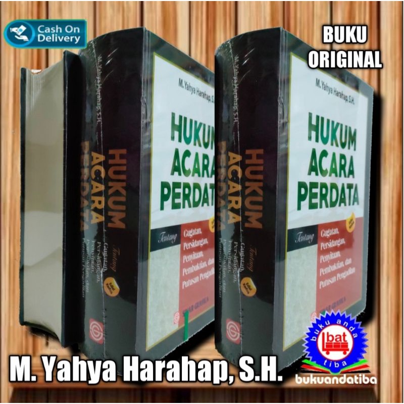 Jual BUKU HUKUM ACARA PERDATA - M. YAHYA HARAHAP SH - ORIGINAL | Shopee ...