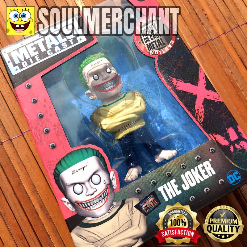 Jada Metals Suicide Squad Individual Pack-Joker Y Harley Quinn