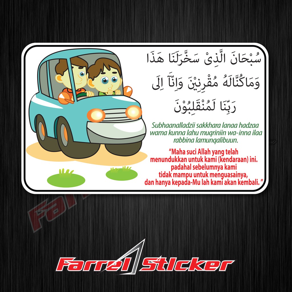 Jual Sticker DOA NAIK KENDARAAN Stiker Mobil Motor | Shopee Indonesia