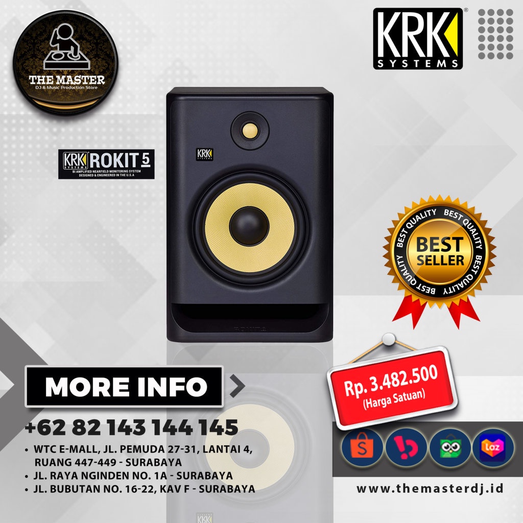 Krk rokit cheap 5 harga