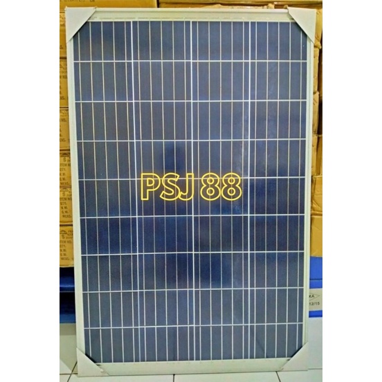 Jual Solar Panel Poly 100wp GH Solar + PACKING KAYU | Shopee Indonesia