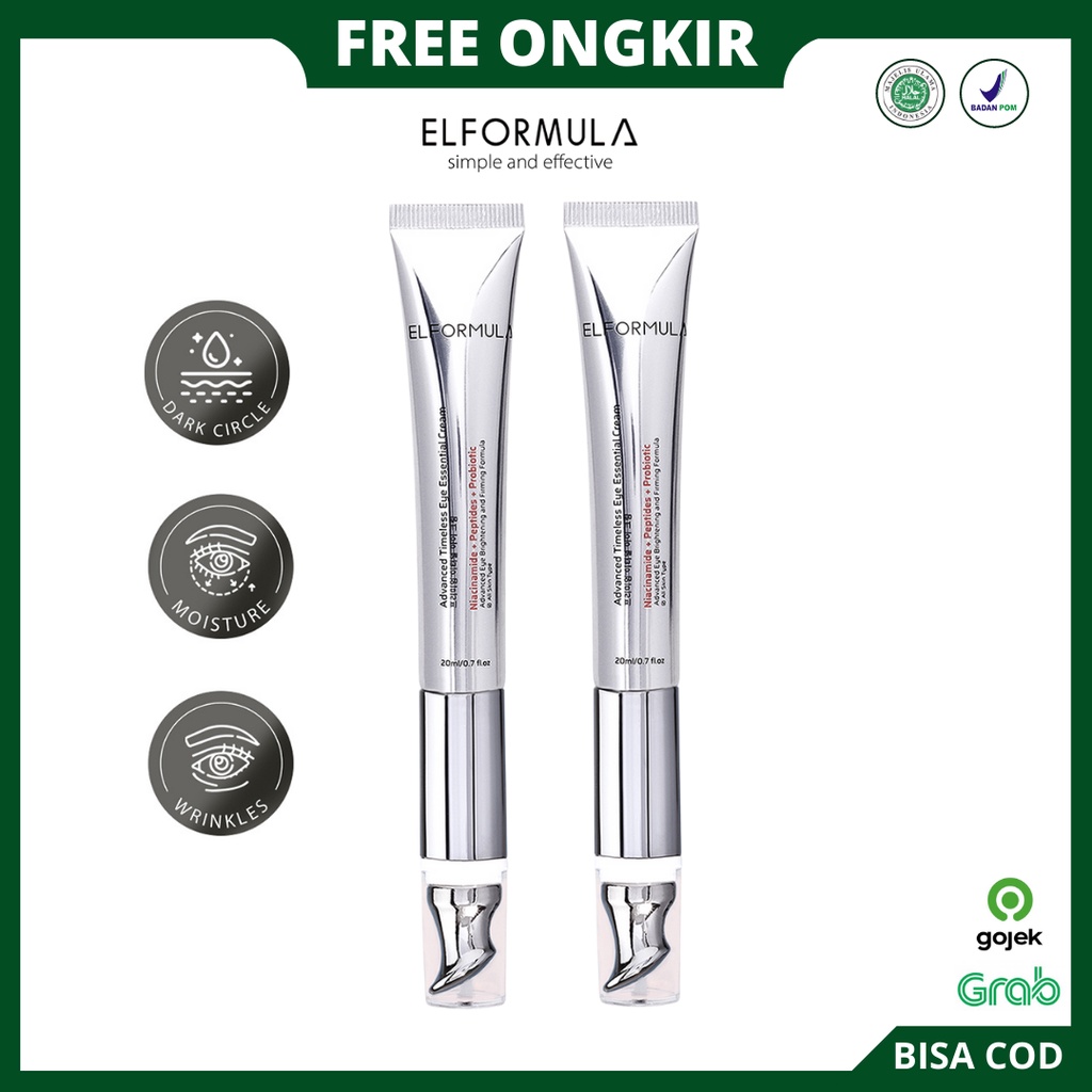Jual [ BPOM ] ELFORMULA Advanced Timeless Eye Essential Eye Gel Eye