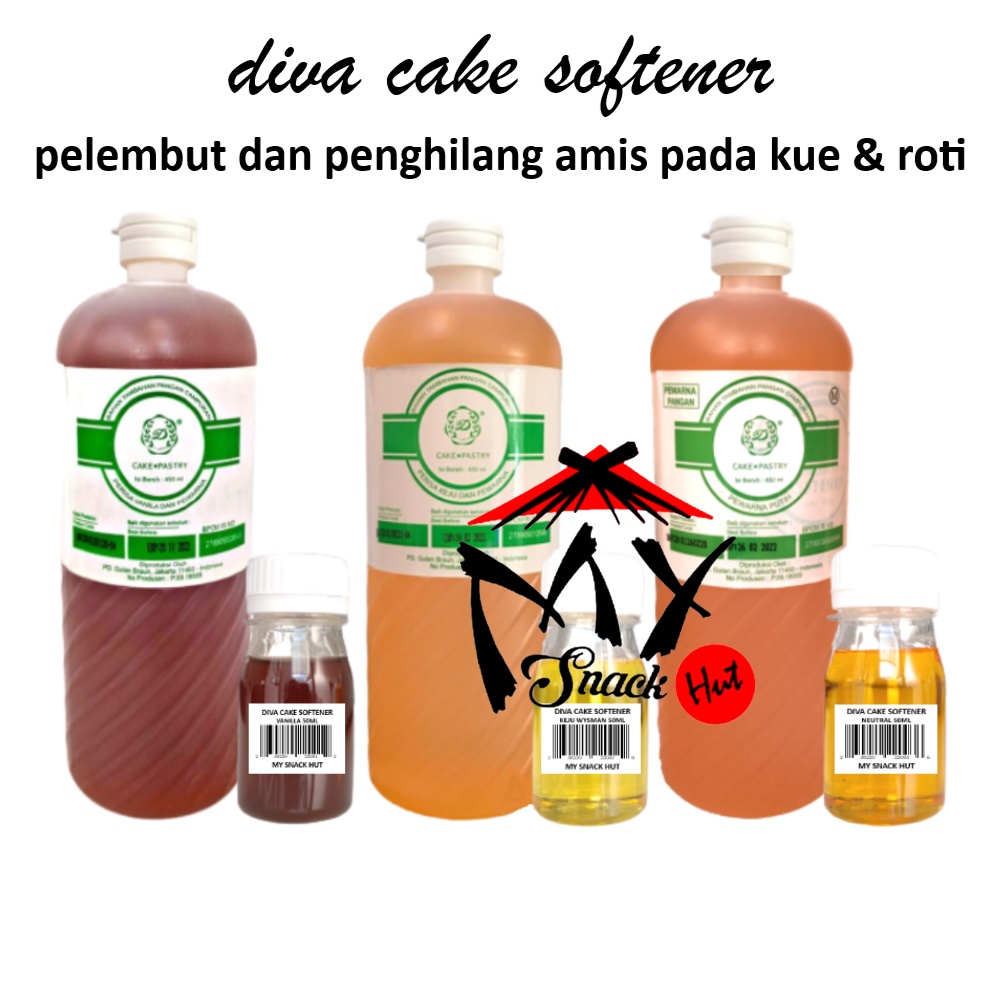Jual DIVA CAKE SOFTENER - PELEMBUT PENGEMPUK PENGHALUS ROTI NETRAL ...