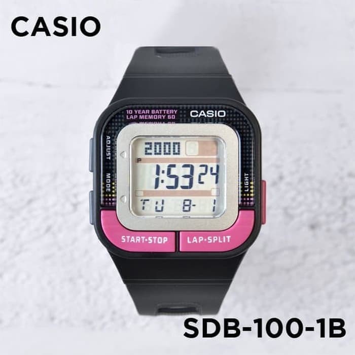Jual JAM TANGAN WANITA CASIO SDB-100 SDB100 SERIES ORIGINAL