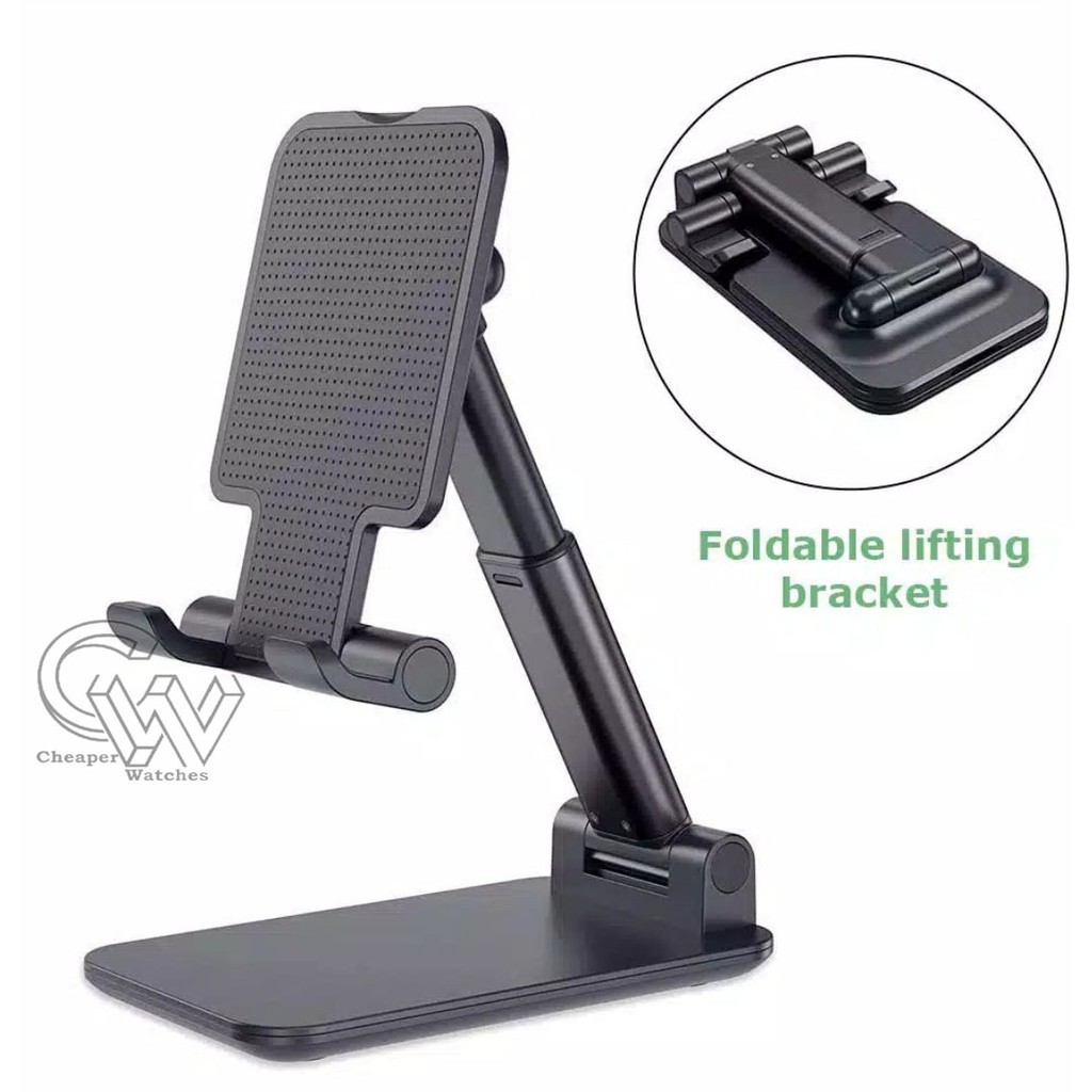 Cheaper-Liftable Foldable Phone Holder Stand HP Di Meja Folding Desktop  Berkualitas Termurah