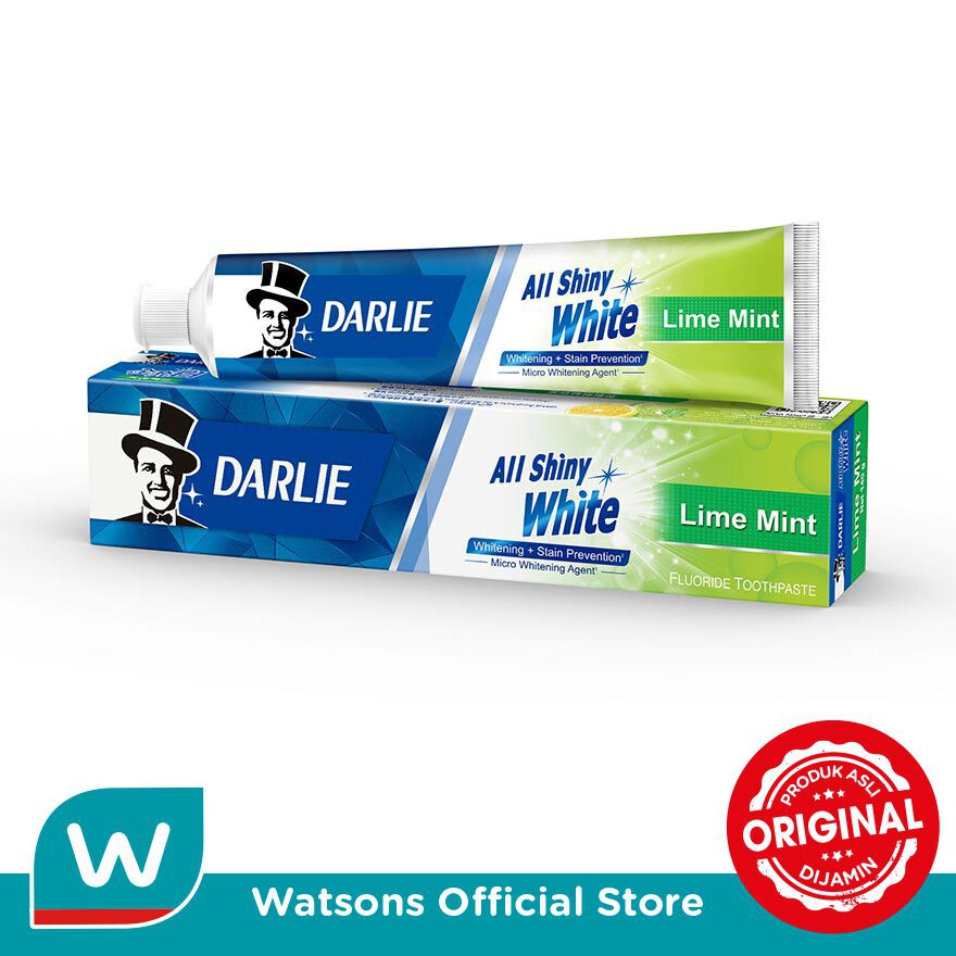 Jual Darlie Toothpaste All Shiny White Lime G Shopee Indonesia