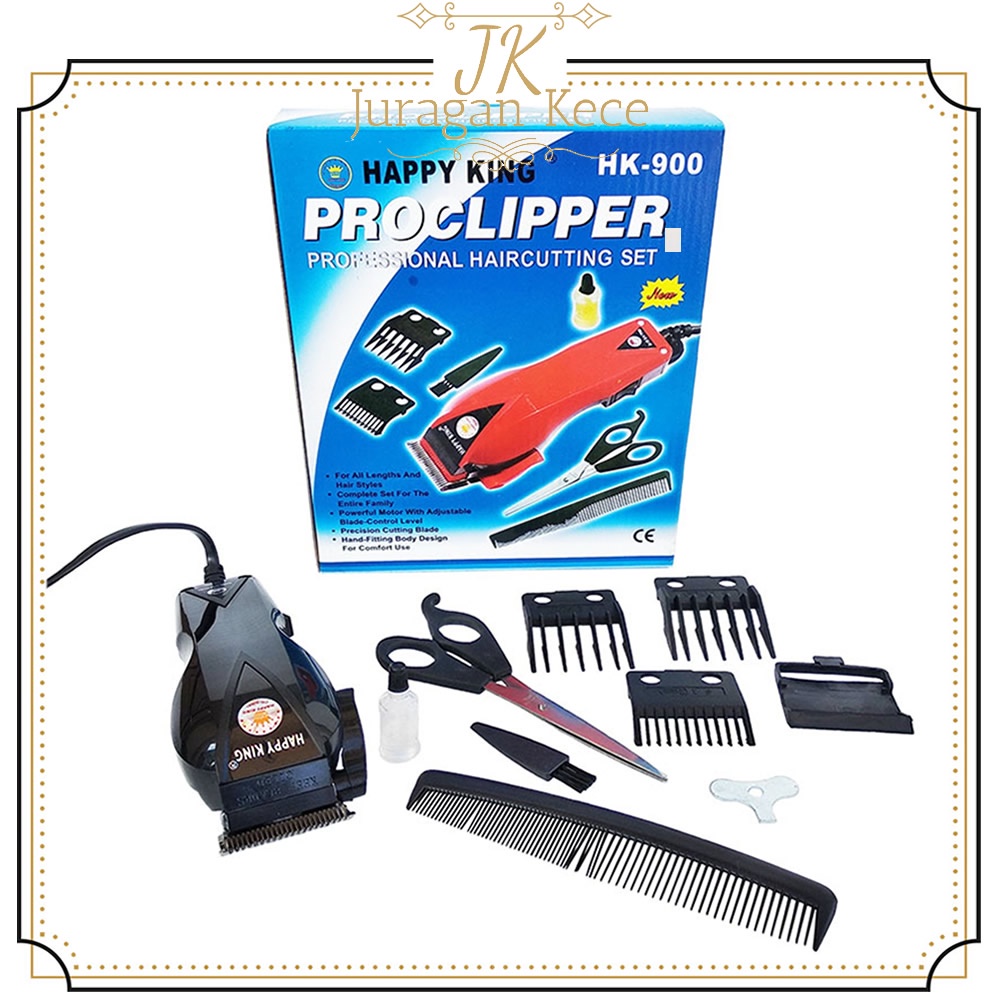 Jual Mesin Cukuran Happy King Hair Proclipper HK-900 Alat Cukur Rambut ...