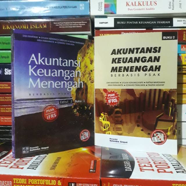 Jual Paket 2 Buku Akuntansi Keuangan Menengah Berbasis PSAK Edisi 2 ...