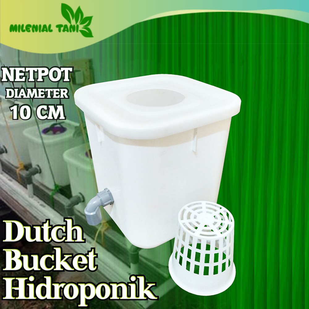Jual Dutch Bucket Single Kit Hidroponik | Shopee Indonesia