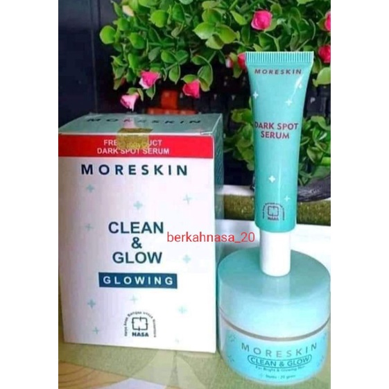 Jual Moreskin Clean And Glow Kemasan Baru free serum Shopee Indonesia