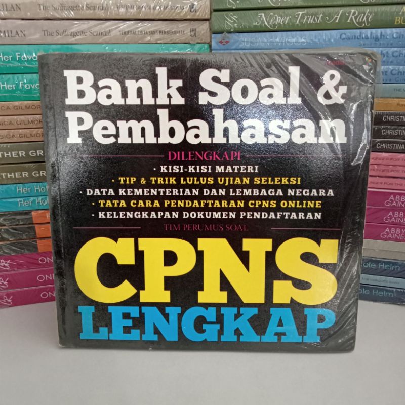 Jual Buku Super Murah - Buku Bank Soal & Pembahasan CPNS Lengkap ...