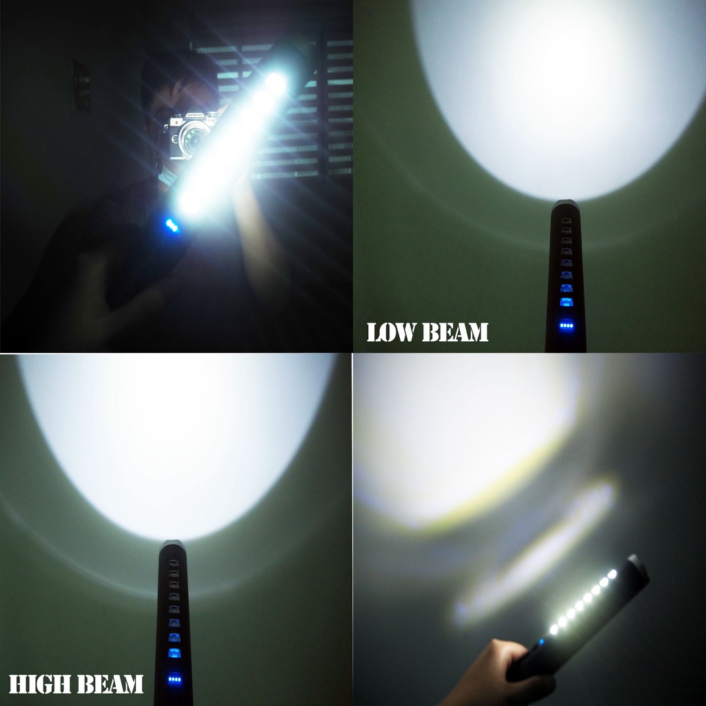 Jual LAMPU SENTER FLASHLIGHT STICK BASEBALL / LAMPU ULTRA BRIGHT + 8 ...