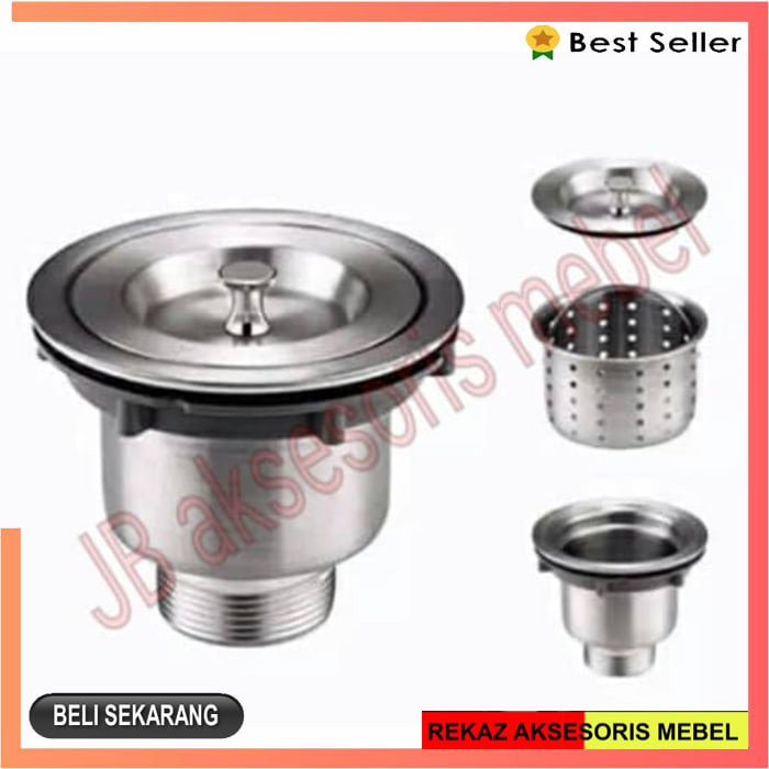 Jual Saringan Bak Cuci Piring Stainless Afur Zink Sink Shopee Indonesia 1164