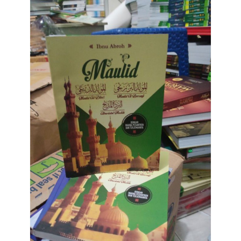 Jual Al Maulid Barzanji Ad Diba I Dengan Makna Pesantren Dan Terjemah Buku Saku Shopee Indonesia