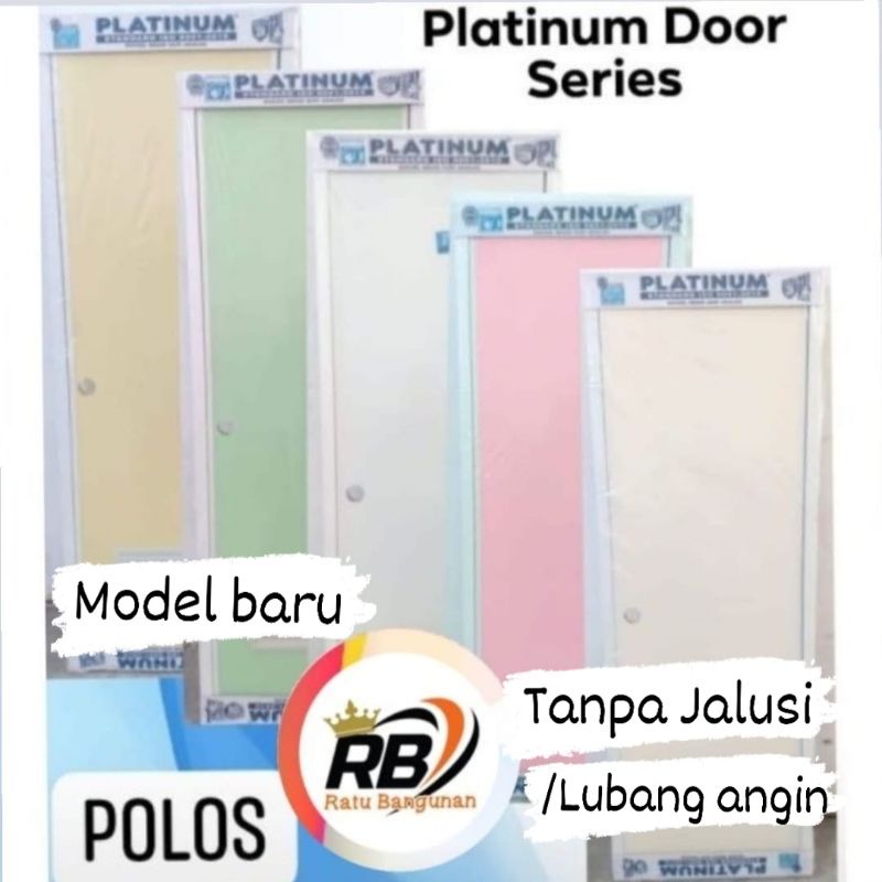 Pintu Pvc Platinum Polos