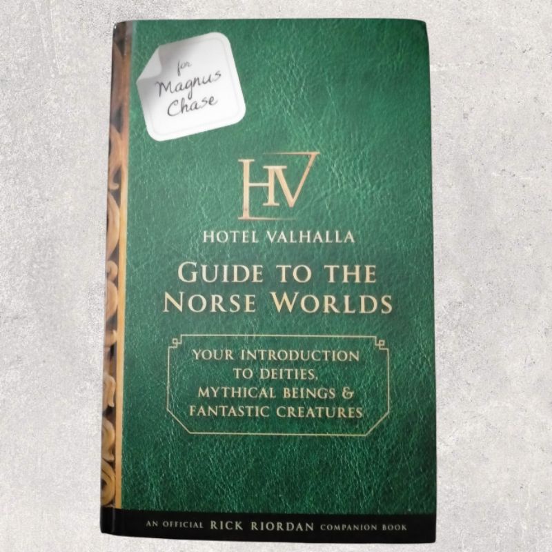 Jual Hotel Valhalla Guide to the Norse Worlds for Magnus Chase Rick ...