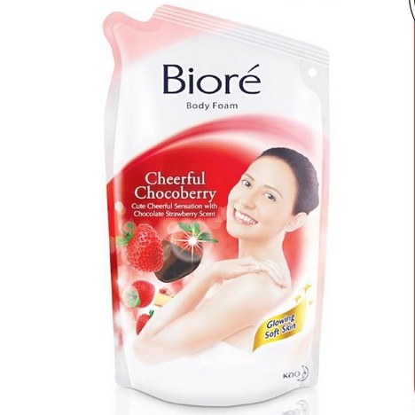 Jual Biore Body Foam Cheerful Choco Berry Pouch Ml Sabun Mandi
