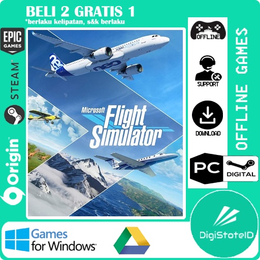 Jual Microsoft Flight Simulator 2020 Deluxe Edition - Game PC | Shopee ...