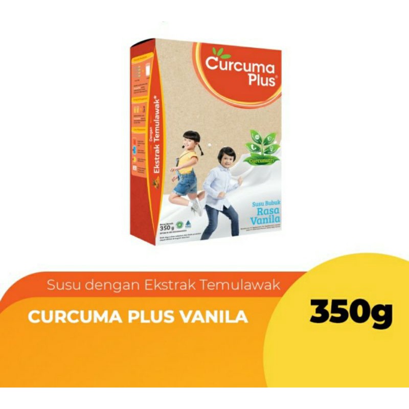 Jual Curcuma Plus Susu Bubuk Anak Rasa Vanilla 350g | Shopee Indonesia