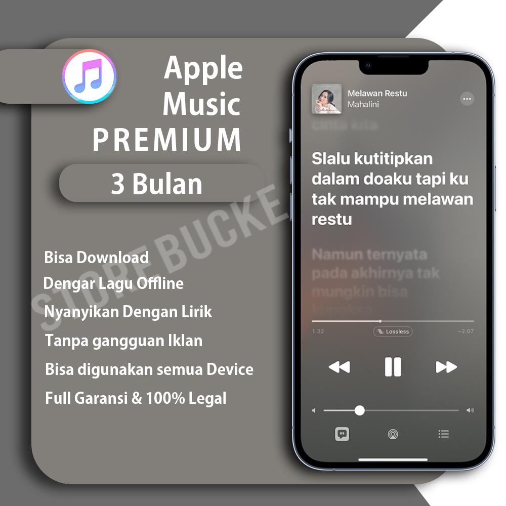 Jual Apple Music 3 Bulan Premium ( Bisa ID/Akun Lama Perpanjangan ...