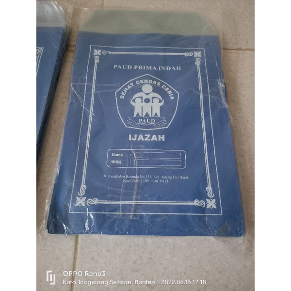 Jual Sampul Ijazah Sablon 5 Warna Shopee Indonesia