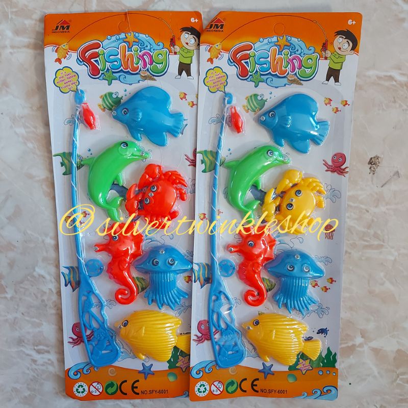 Jual Mainan edukasi anak memancing ikan pancing mancing pancingan hewan ...