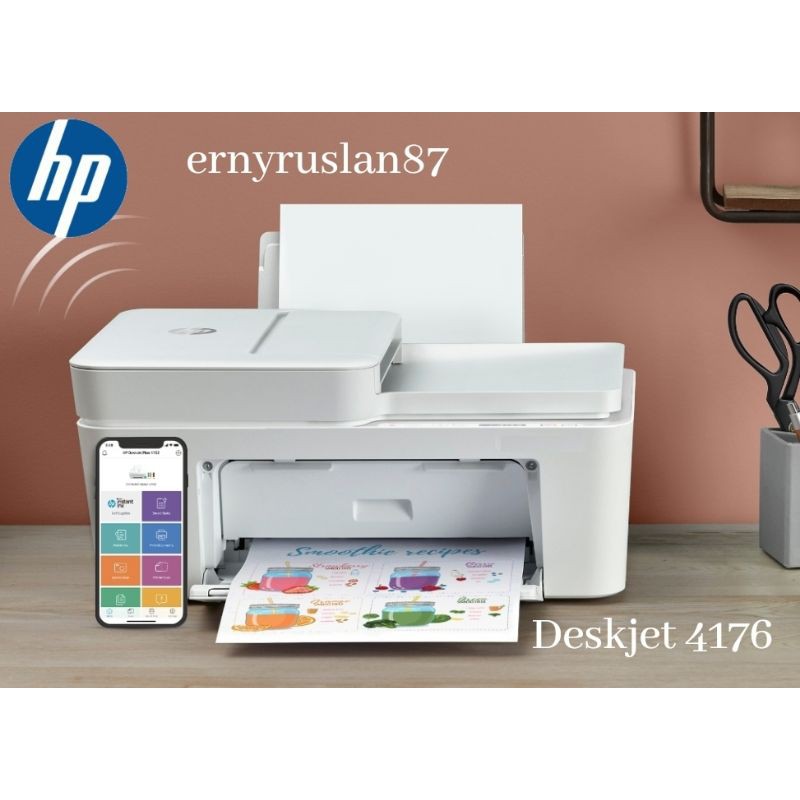Jual Printer HP Deskjet 4176 Print Scan Copy Fax dari Handphone ...