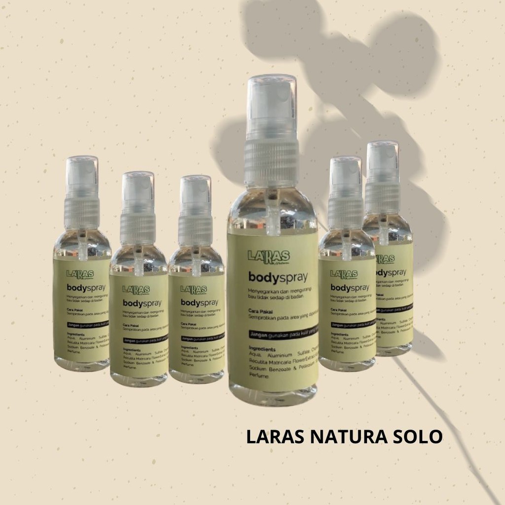 Jual Deodorant Spray Deoketi Laras Natura Untuk Menghilangkan Bau Badan