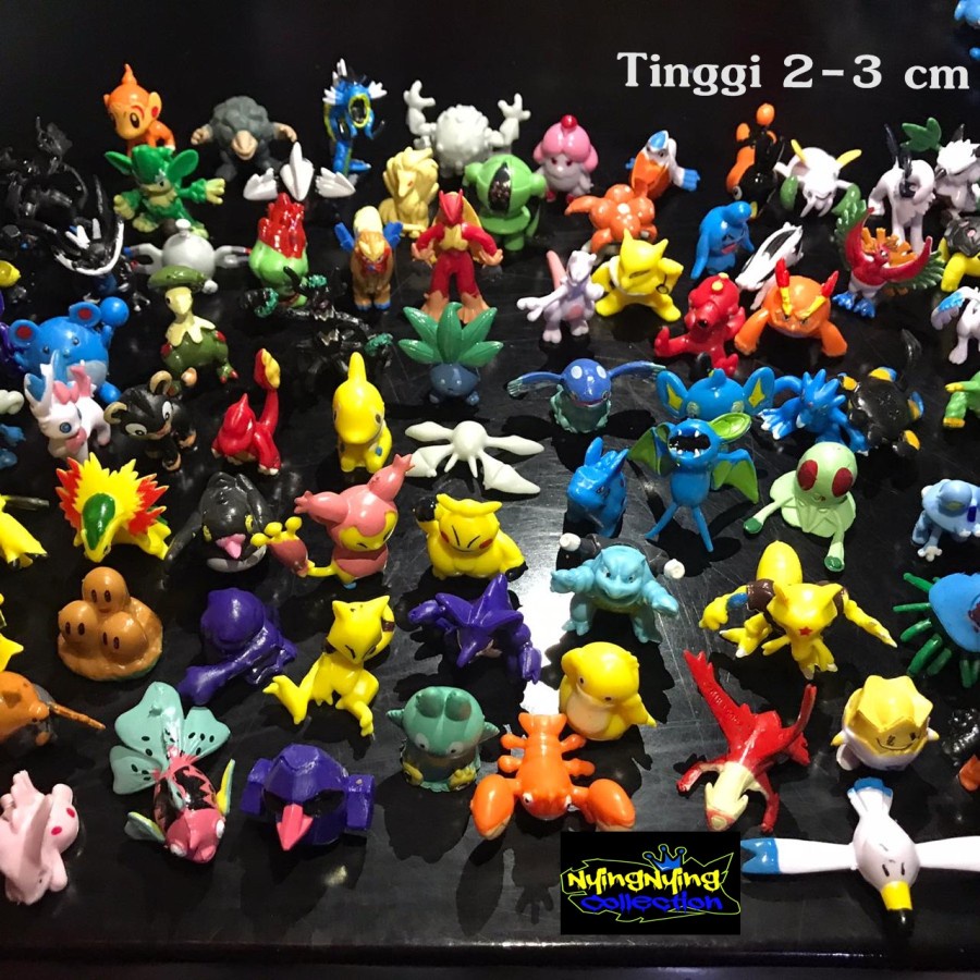 Jual ACTION FIGURE MAINAN POKEMON ISI 24+BONUS 1 PIKACHU TERMURAH ...