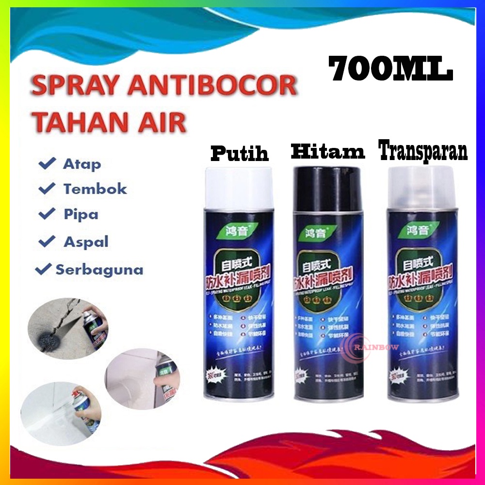 Jual Spray Anti Bocor Waterproof 700 Ml Cat Anti Bocor Pelapis Anti ...