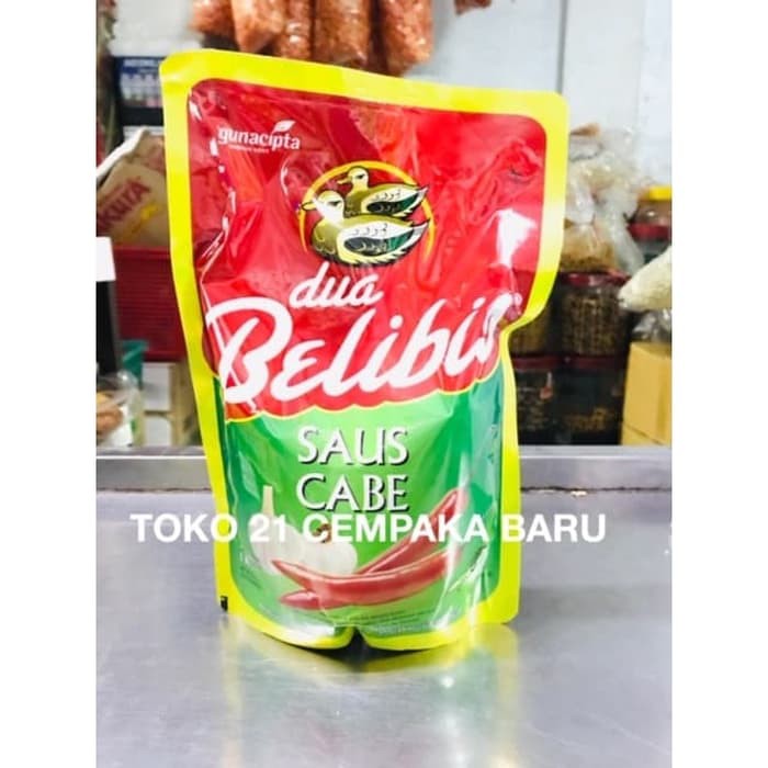 Jual Dua Belibis Saus Cabe Refill 1 Kg Saos Dua Belibis Kiloan 1kg