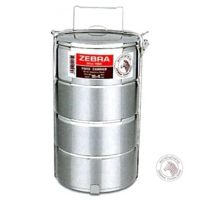 Jual ZEBRA FOOD CARRIER 12X4 (150124) / RANTANG MAKANAN STAINLESS ...
