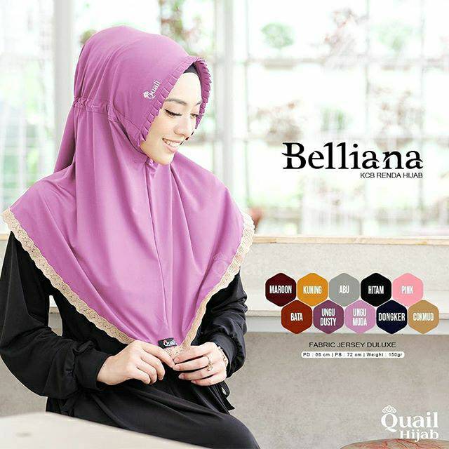 Jual Belliana ori by quail hijab | Shopee Indonesia