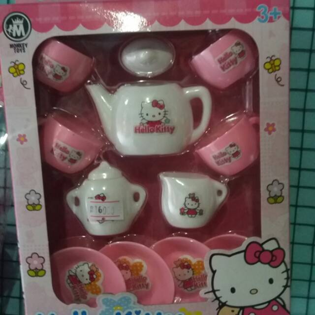 Jual Tea Set Hello Kitty | Shopee Indonesia