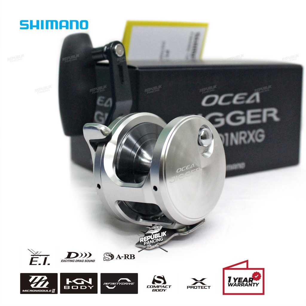 Jual Reel Jigging Oh Shimano Ocea Jigger 2001 Nr Mgxg Japan Overhead