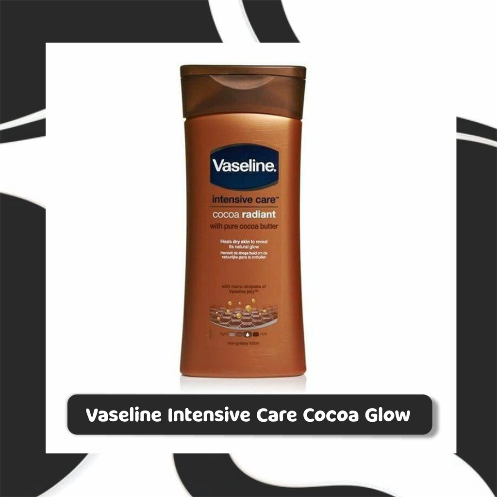 Jual Vaseline Intensive Care Cocoa Glow 200 ML Shopee Indonesia