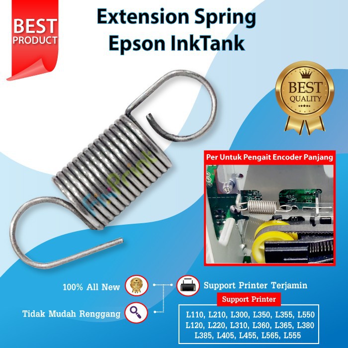 Jual Extension Spring 0.137 Per pengait Encoder Epson L110 L120 L210 ...