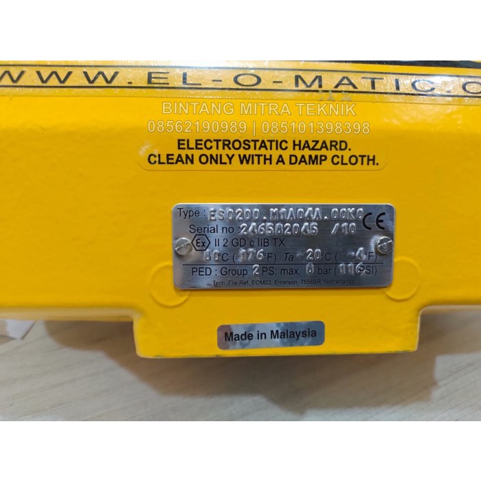 Jual ELOMATIC ACTUATOR ELOMATIC ES200.M1A04A.00K0 | Shopee Indonesia