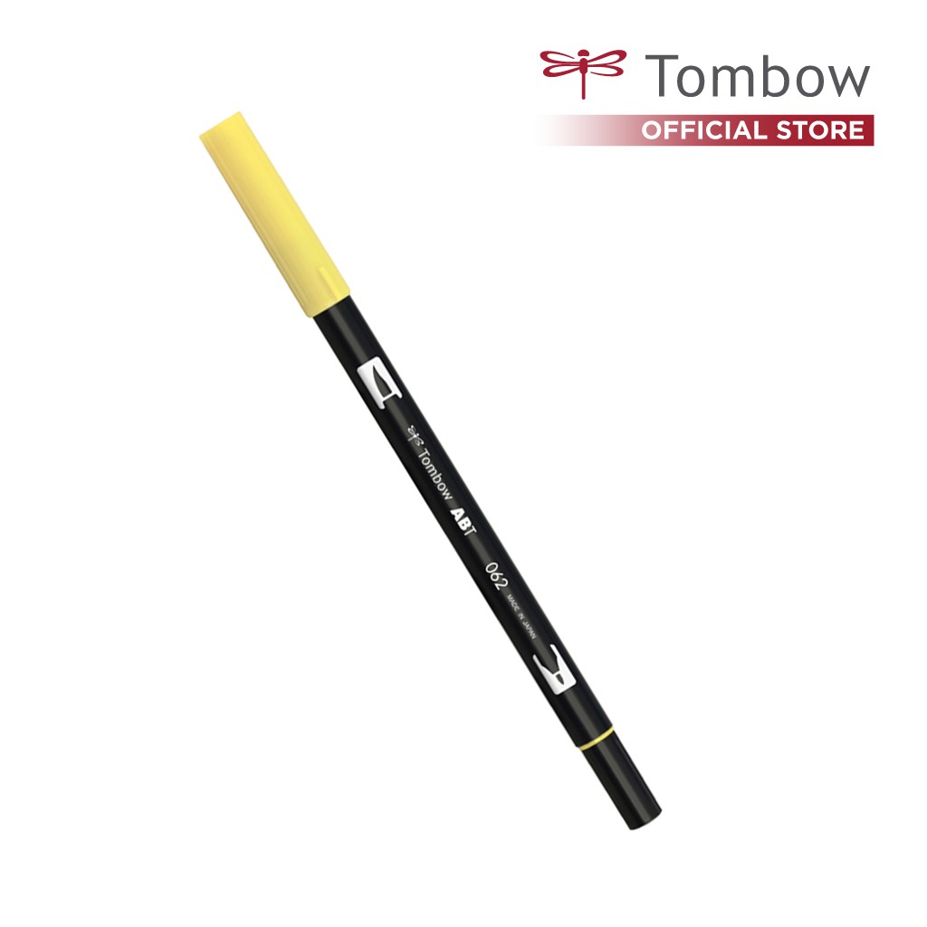 Jual Tombow Dual Brush ABT Pen Pale Yellow | Shopee Indonesia