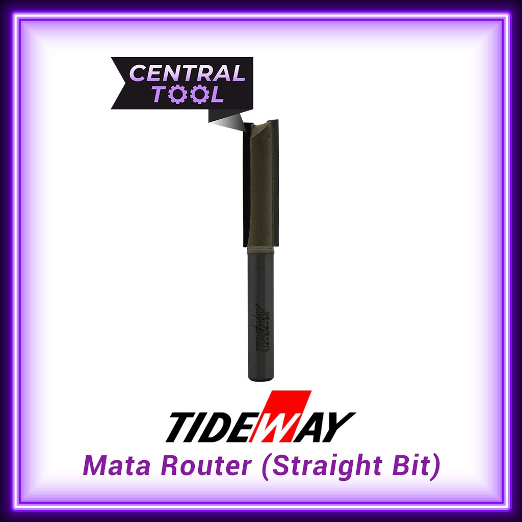 Jual Mata Router Profil Kayu Tideway Straight Bit 6mm | Shopee Indonesia