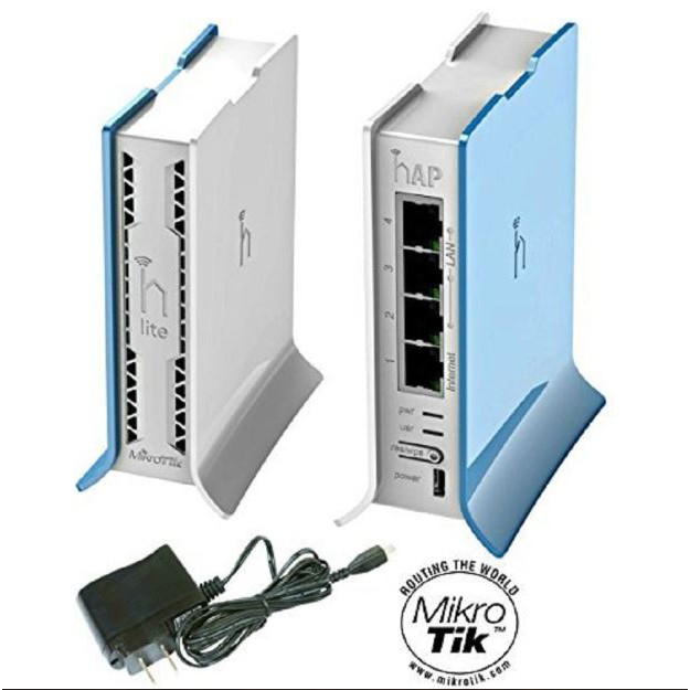 Jual Mikrotik RB941 Router RB941-2nD-TC HAP Lite - Blue White | Shopee ...