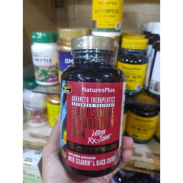 Jual Natures Plus Glucosamin Chondroitin MSM/ Ultra RX Joint triple